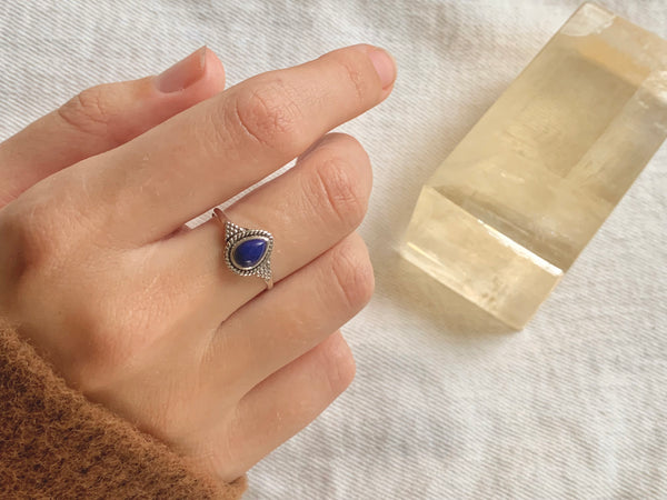 Lapis Lazuli Zuma Ring - Jewels & Gems