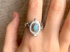 Larimar Poison Ring - US 8.5 (Limited Edition) - Jewels & Gems