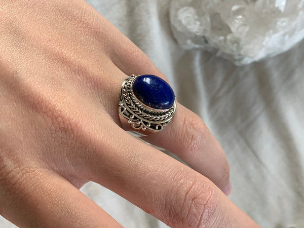 Lapis Lazuli Makani Ring - Jewels & Gems