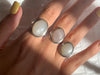 Peach Moonstone Ansley Ring - Oval Mix - Jewels & Gems