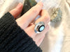 Onyx Dinah Ring - Faceted Medium Oval - Jewels & Gems