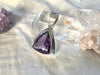 Amethyst Ansley Pendant - Faceted Triangle - Jewels & Gems