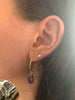 Amethyst Signe Earrings - Jewels & Gems