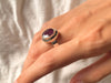 Ruby Ansley Ring - Medium Oval (Faceted) - Jewels & Gems
