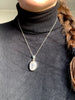 Rose Quartz Ansley Pendant - Faceted Large Oval (One of a kind) - Jewels & Gems