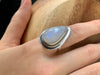 Moonstone Ligeia Ring (US 8) - Jewels & Gems
