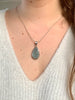Aquamarine Ansley Pendant - Large Teardrop - Jewels & Gems