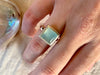 Chalcedony / Rose Quartz Tozi Ring - Jewels & Gems