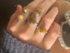 Tiger’s Eye Rings Mix - Small Designed - Jewels & Gems