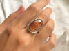 Sunstone Naevia Ring - Long Oval - US 7 (One of a kind) - Jewels & Gems