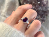 Dark Amethyst Endora Ring - Jewels & Gems