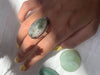 Garden Quartz Ansley Ring - Large Oval (US 7.5) - Jewels & Gems