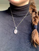 Rose Quartz Ansley Pendant - Faceted Reg. Oval - Jewels & Gems