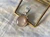 Peach Moonstone Quintia Pendant - Reg. Oval - Jewels & Gems