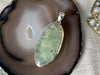 Prehnite Ariel Pendant - Long Oval - Jewels & Gems