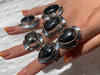 Black Golden Seraphinite Dinah Ring - Mix - Jewels & Gems