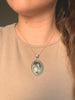 Seraphinite Tegwen Pendant - Oval - Jewels & Gems