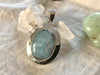 Aquamarine Medea Pendant - Oval - Jewels & Gems
