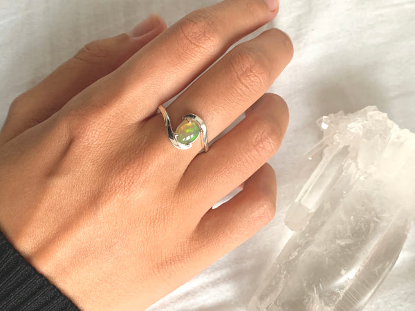 Ethiopian Opal Sanaa Ring - Jewels & Gems