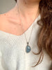 Aquamarine Naevia Pendant - Freeform - Jewels & Gems