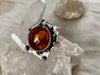 Amber Gilda Ring - Round - Jewels & Gems