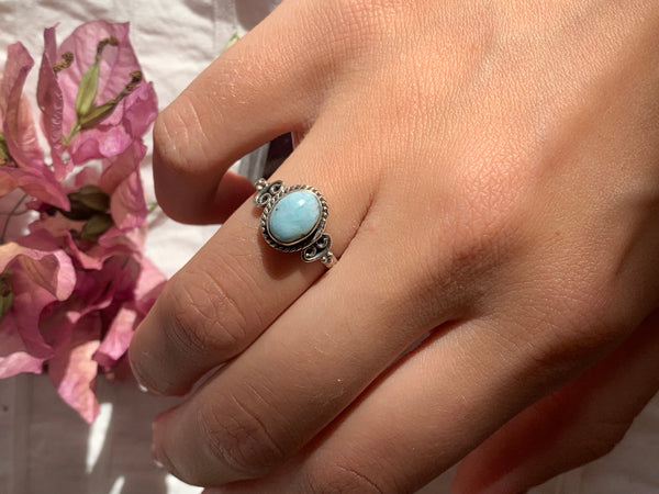 Larimar Alta Ring - Jewels & Gems