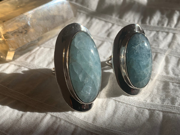 Aquamarine Dinah Ring - Oval - Jewels & Gems
