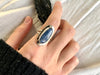 Kyanite Dinah Ring - Long Freeform (US 6 & 8.5) - Jewels & Gems