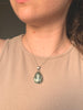 Seraphinite Naevia Pendant - Reg. Teardrop - Jewels & Gems