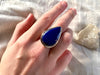 Lapis Lazuli Brea Ring - Large Teardrop - US 7.5 - Jewels & Gems
