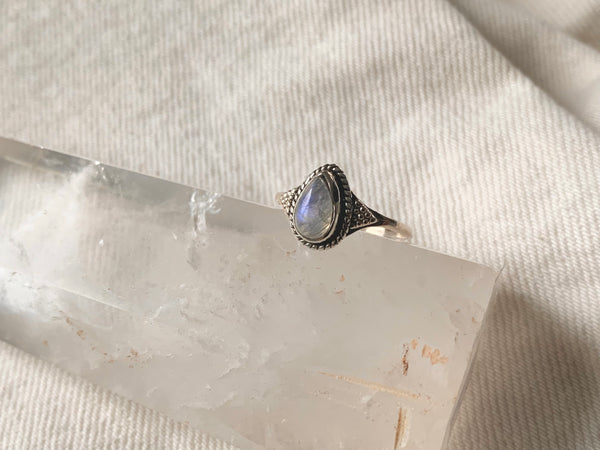 Moonstone Zuma Ring - Jewels & Gems