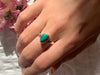 Malachite Efimia Ring - Teardrop - Jewels & Gems
