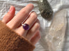 Amethyst Ari Ring - Small Round - Jewels & Gems