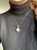Rose Quartz Ansley Pendant - Faceted Round - Jewels & Gems
