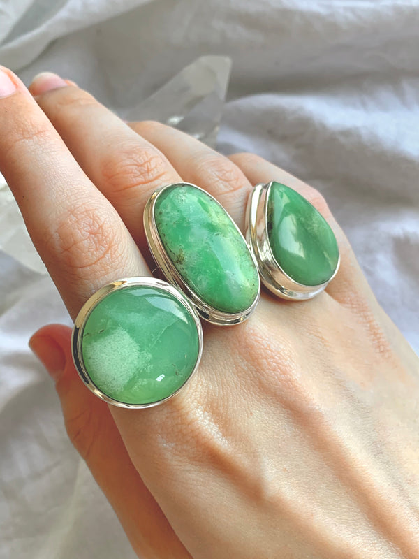 Chrysoprase Ansley Rings - Mixed - Jewels & Gems