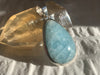 Aquamarine Ansley Pendant - Cabochon Teardrop - Jewels & Gems