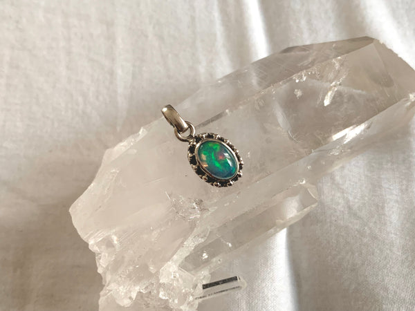 Ethiopian Opal Gala Pendant - Jewels & Gems