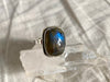 Labradorite Brea Ring - Reg. Oval / Square - Jewels & Gems