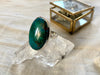 Chrysocolla Naevia Ring - Long Oval - Jewels & Gems