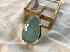 Aquamarine Ansley Pendant - XLarge Teardrop - Jewels & Gems