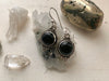 Onyx Cassia Dot Earrings - Jewels & Gems