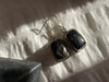 Black Golden Seraphinite Ansley Earrings - Square - Jewels & Gems